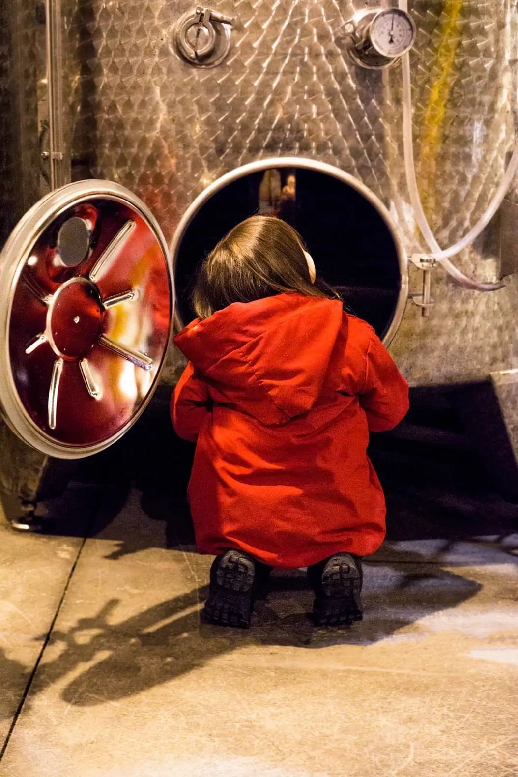 Friends sharing a tasting experience on the terrace